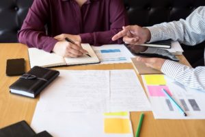 an executive recruiter helping a candidate prepare for an international interview